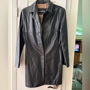 Vintage leather coat